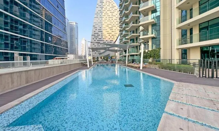 26- Luxury Waterfront 2Br With Infinity Pool Near Burj Khalifa And Dubai Mall
